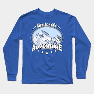 Adventure Hiking Climb Outdoor Mountains Long Sleeve T-Shirt